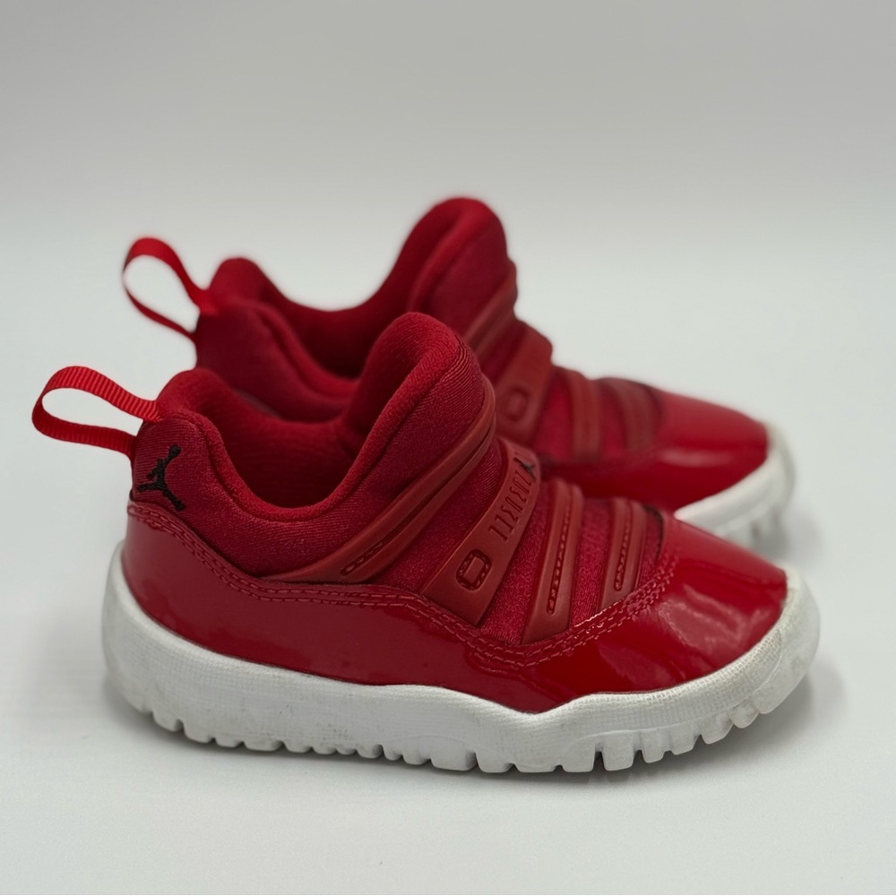 Nike Air Jordan 11 Kids Retro Little Flex Red/White shoes toddler size 6C
